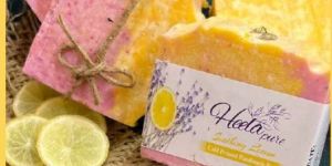Organic Handmade CP Soothing Lemon Soap
