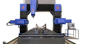 High Speed CNC Drilling Machine with Mitsubishi Motor