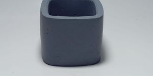 Handmade Empty Square Gypsum Candle Holders