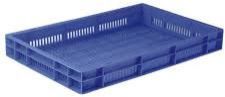 Industrial Plastic Crates 600 X 400 X 80 Mm OD