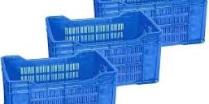 Plastic Crate Bottom Raised Heavy Duty 542 X 360 X 292 Mm OD