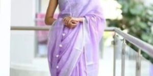 Linen Saree