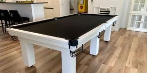 White Snooker Table