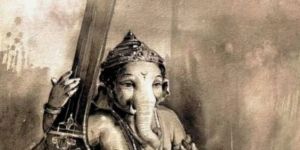 Ganpati Bappa Canvas Painting