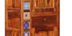 Wooden Double Door Almirah