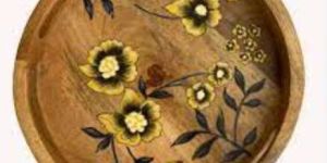 Wooden Hand Painted Tray