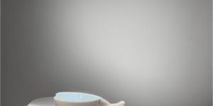 Heart Mug with Slope Saucer