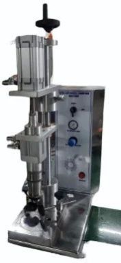 Semi Automatic Perfume Bottle Crimping Machine