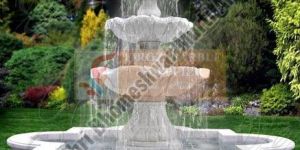 White Marble Fountain