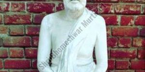 White Marble Ramakrishna Statue