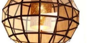 Globe Shape Glass Pendant Hanging Light