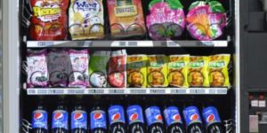 Self-Service Automatic Vending Machine Outdoor