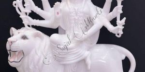 Marble Durga Statue