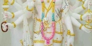 Marble Panchmukhi Hanuman Statue