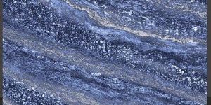 Ebony Blue Glossy Floor Tiles