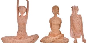 Yoga Lady Position Figurine Home Decor Showpiece