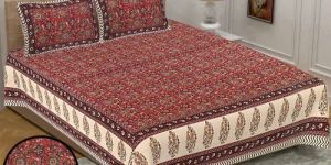 Pure Cotton Double Bedsheet