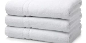 White Cotton Bath Towel