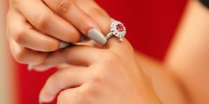 Zircon Detachable Ring Cum Pendant