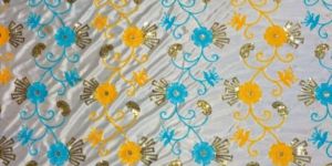 Indian Polyester Embroidery Mandap Fabric