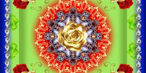 Taiwan Digital Print Mandap Fabric