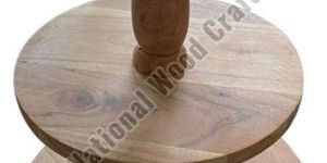 Three TIER WOODEN CAKE STAND