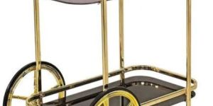 Brass Service Trolley