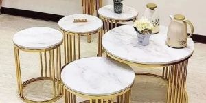 Brass Side Table