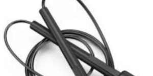 PVC Black Skipping Rope