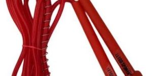 PVC Red Skipping Rope