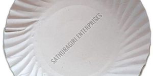 6 Inch White Paper Plate