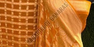 Yellow Chiffon Sarees