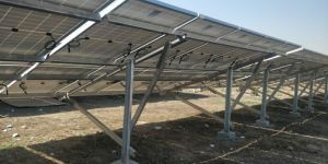 Ground Mounted Solar Panel Structure