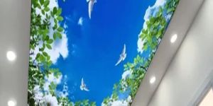 LED Stretch Fabric Ceiling