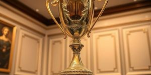 Premium Golden Trophy