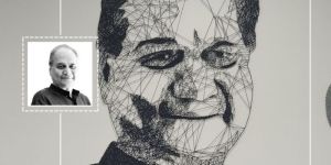 Portrait String Wall Art