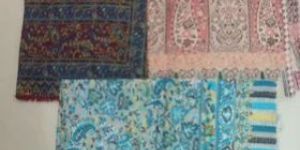 Ladies Printed Wool Blend Stole