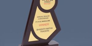 10 X 7 Inch Wooden Trophy