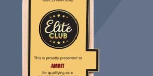 8.5 x 5 Inch Wooden Trophy