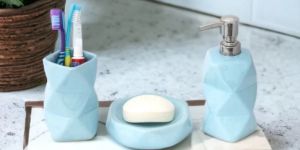 Ceramics Bathroom Set