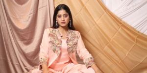 Zardosi Shaded Work Palazzo Set