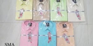 Mens Plain Cotton Shirt