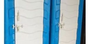 6 Feet Blue FRP Portable Toilet