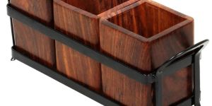 Wooden Cutlery Holder