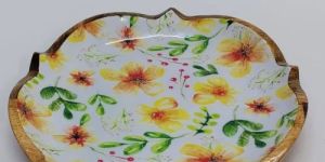 Wooden Printed Serving Platter