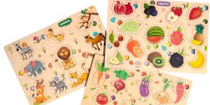 3 in 1 Wooden Puzzle