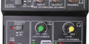 3 Channel USB Interface Mixer