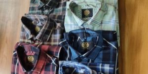 Mens Slim Fit Check Shirt