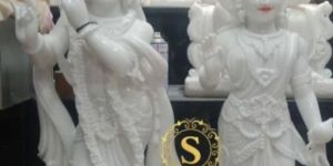 Marble Radha Krishna Murti