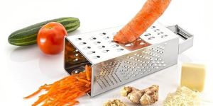 Stainless Steel Multi-Functional 5-in-1 Slicer and Grater